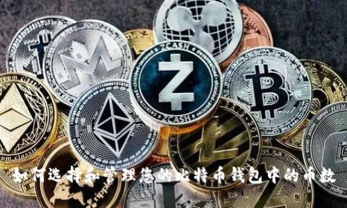 如何选择和管理您的比特币钱包中的币数