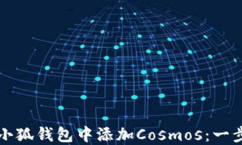 
如何在小狐钱包中添加Cosmos：一步步指南